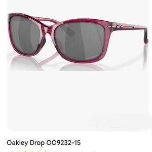 Oakley Pink Sunglasses Sporty Design Dark Lenses